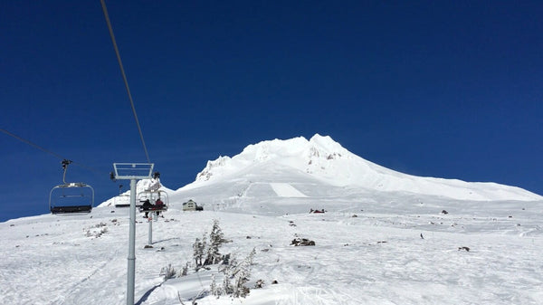 Timberline Lodge skis year round.