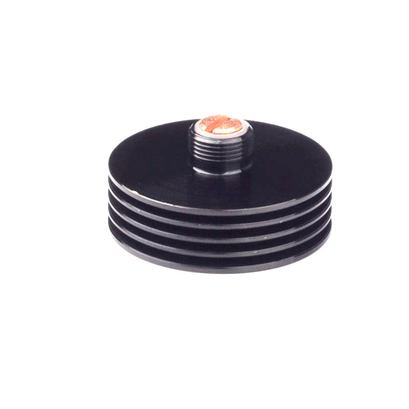 24mm Diameter Stainless Steel Finned 510 Thread Heat Sink Adapter For For E Cig Rda Rta Atomizer Vape Mod