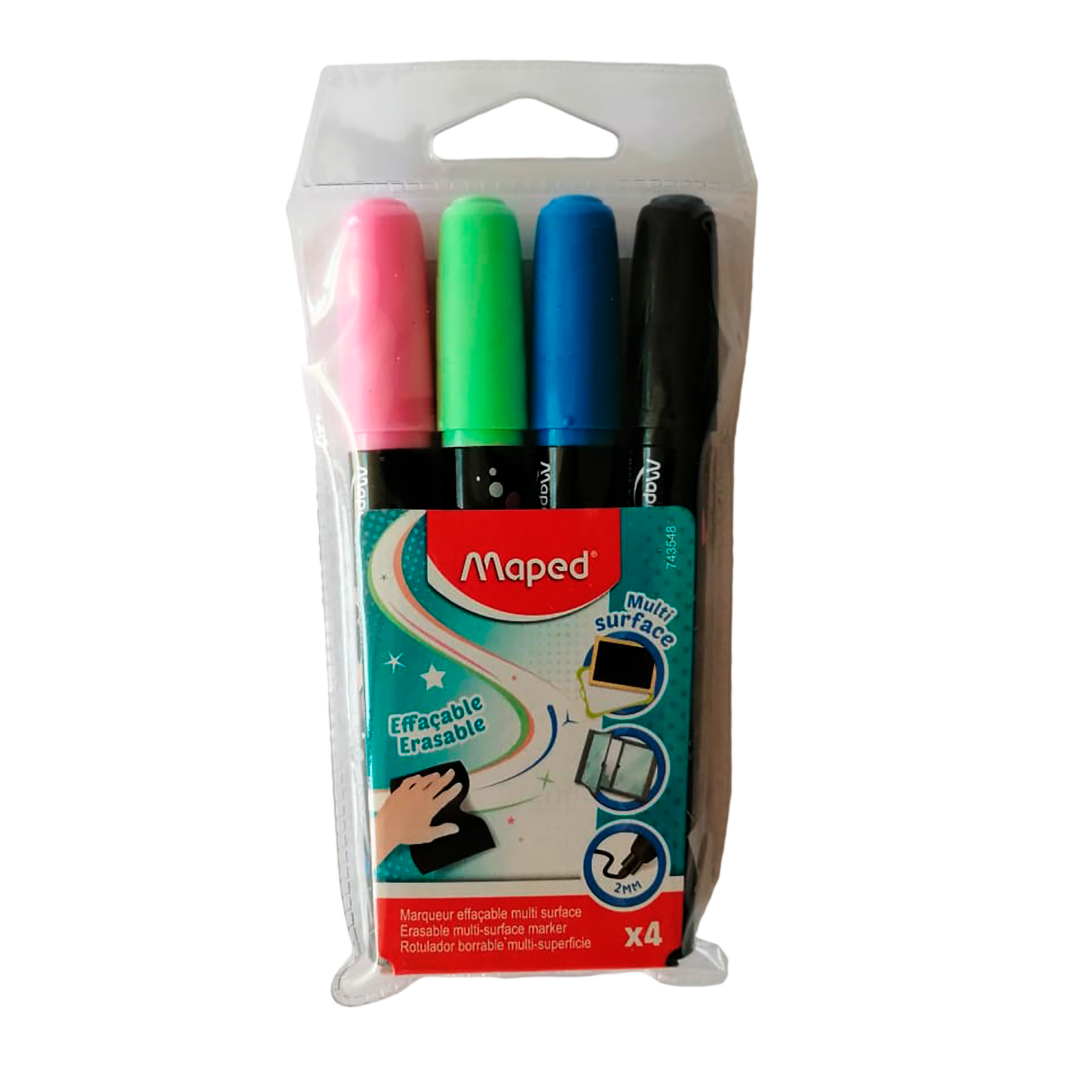 Marcadores Punta Fina Pastel Isofit 10 Colores - Arcoiris Libreria