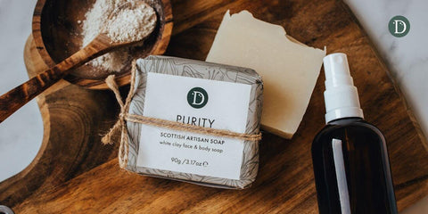 Deerieo Purity Face and Body Soap with white clay