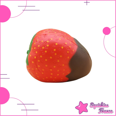 Squishy fraise au chocolat