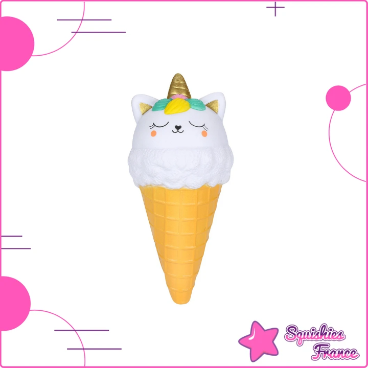 Squishy+glace+chat+licorne