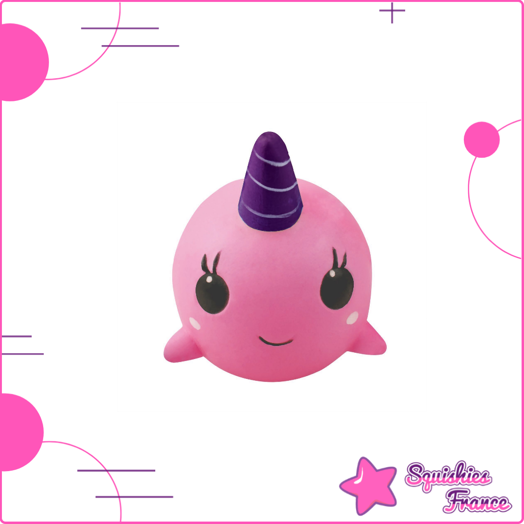 Squishy+Baleine+Rose+-+Animaux,+Pas+cher+-+Squishies+Francia