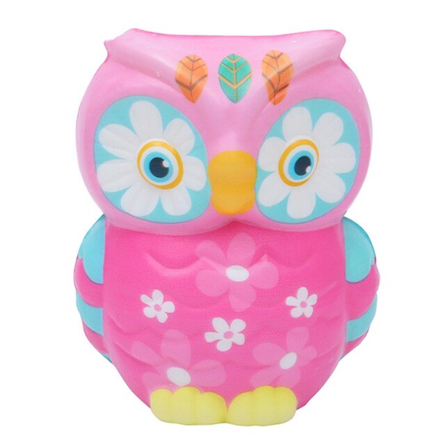 Squishy+hibou+indien+rose+-+Animaux+-+Squishies+Francia