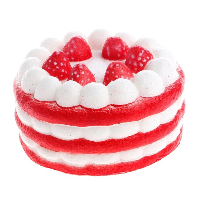 Squishy+gâteau+à+la+fraise+-+Nourriture+-+Squishies+Francia