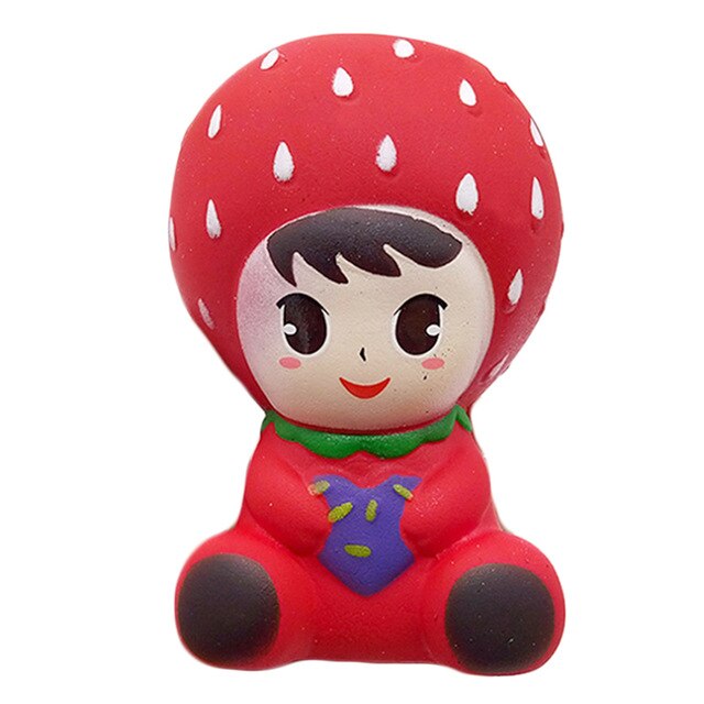 Squishy+enfant+fraise