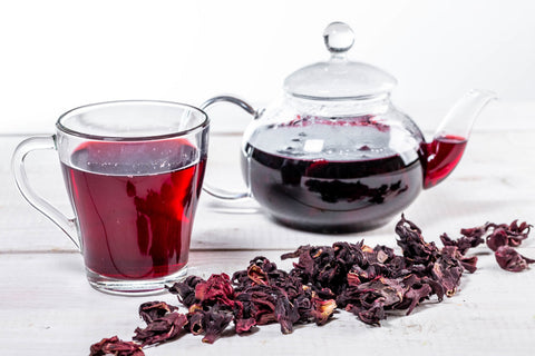 infusion hibiscus gingembre pour soiree pyjama