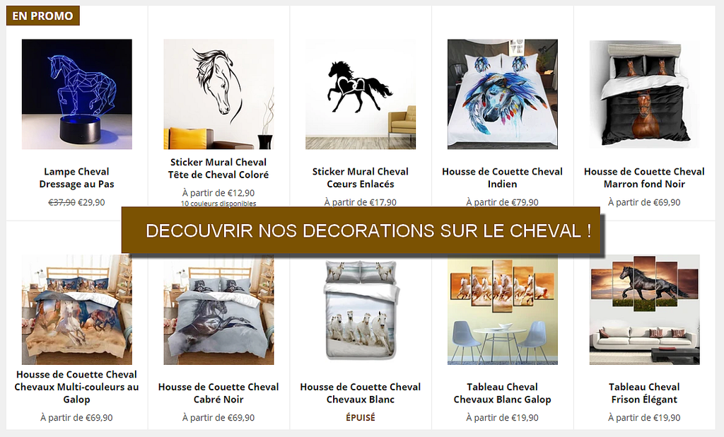 décoration cheval