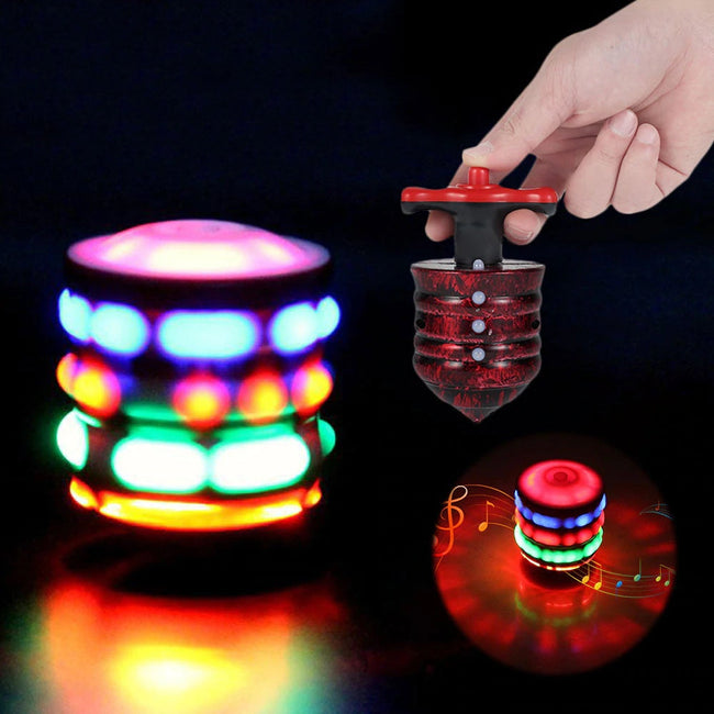Musical LED Spinning Top