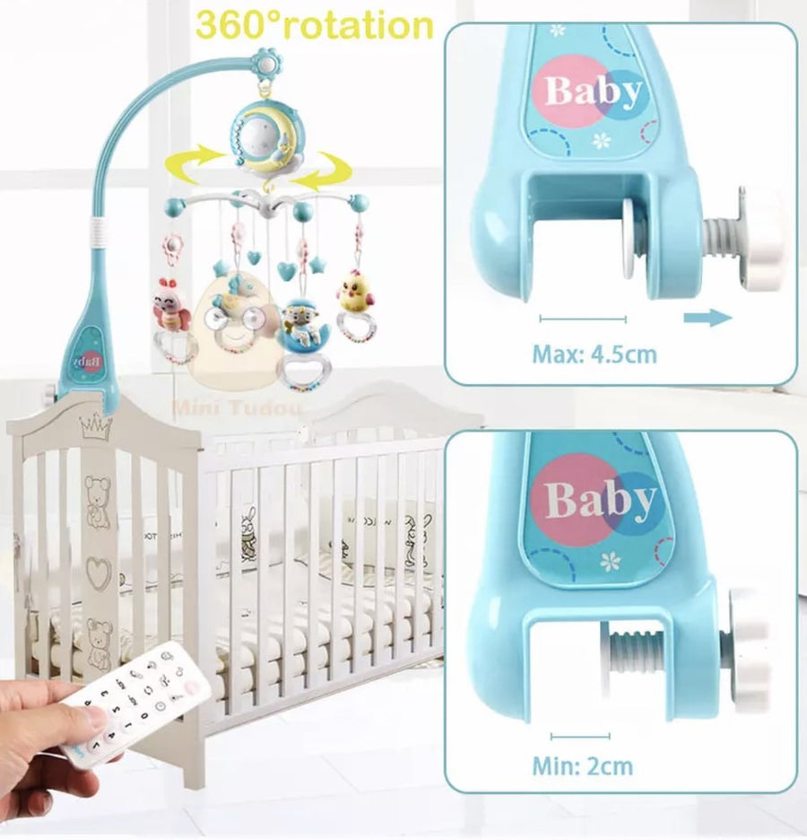 baby musical cot mobile night light