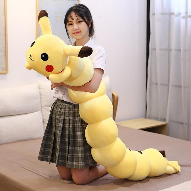 pikachu caterpillar plush