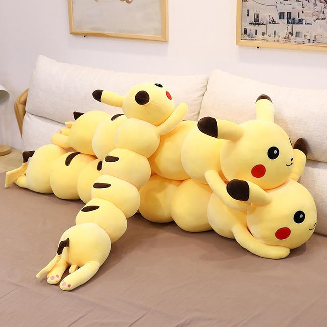 pikachu caterpillar plush