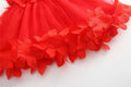 Baby Girls Red Flower Dress (Age 6m-24m)