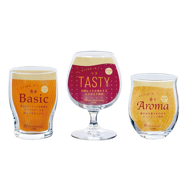 Toyo-Sasaki Tulip Craft Beer Glasses Set - MASU