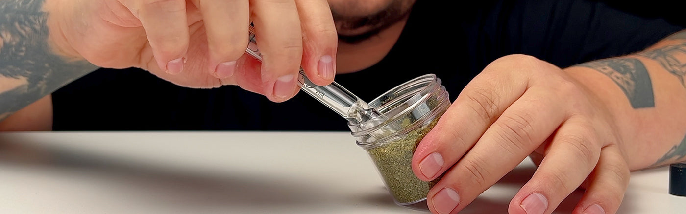 how to use a glass chillum pipe