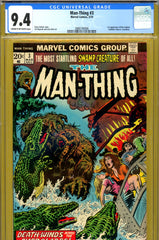 Man-Thing #03 CGC graded 9.4- first appearance of original Foolkiller