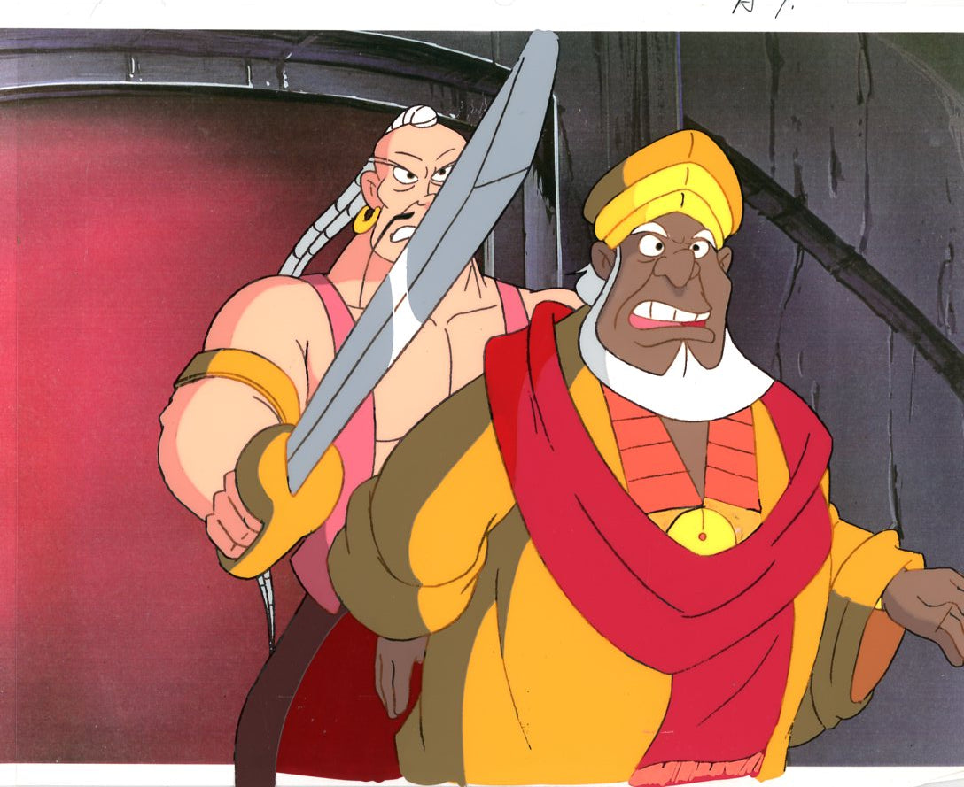 Cedar Chest Comics Original Production Cel Sinbad By Golden Films 292