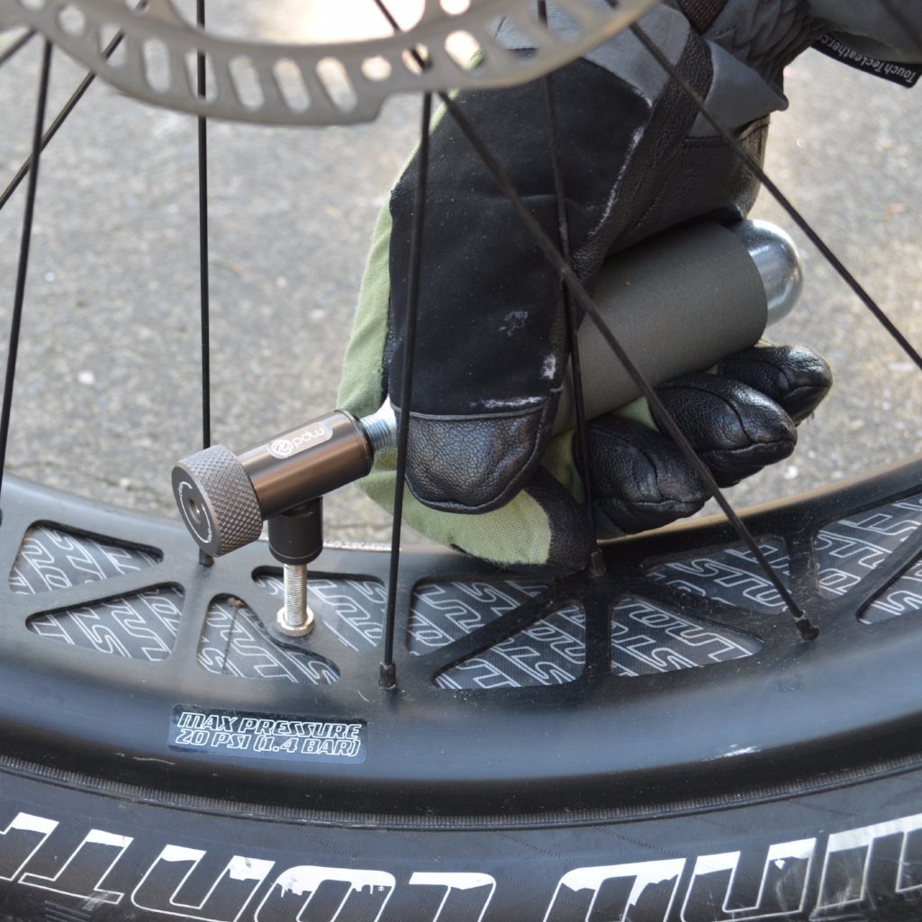 co2 bike tire