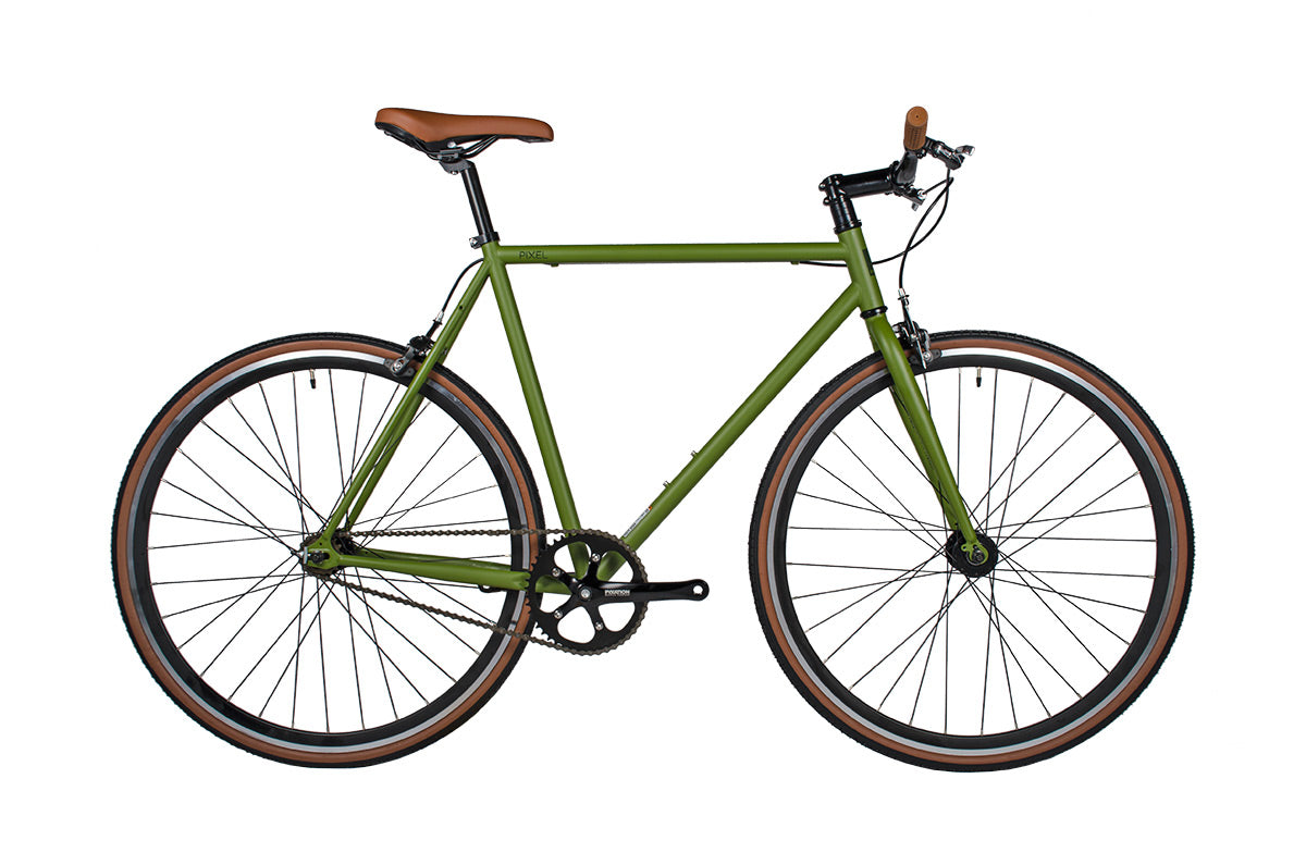 green fixie bike