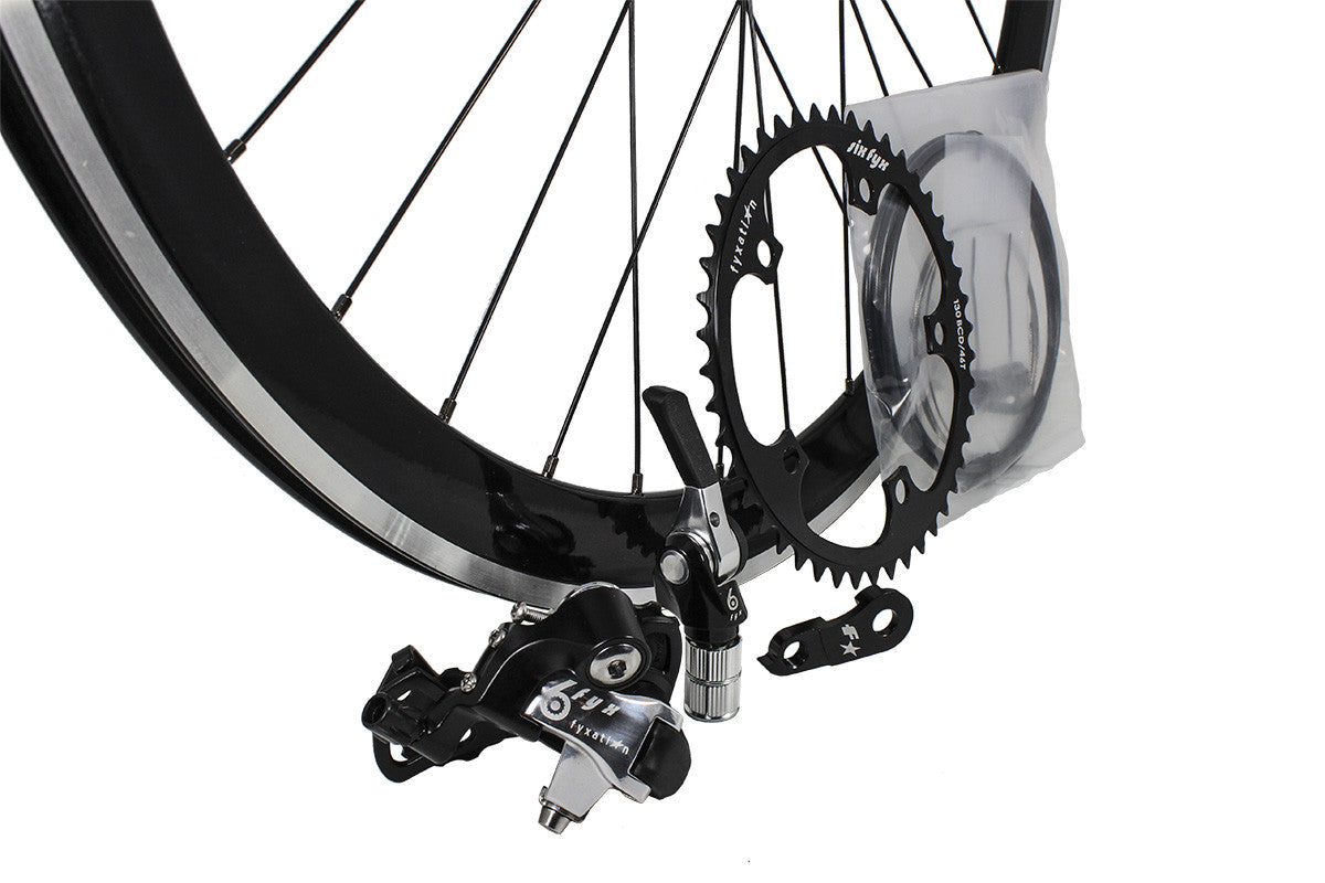 single speed to geared conversion