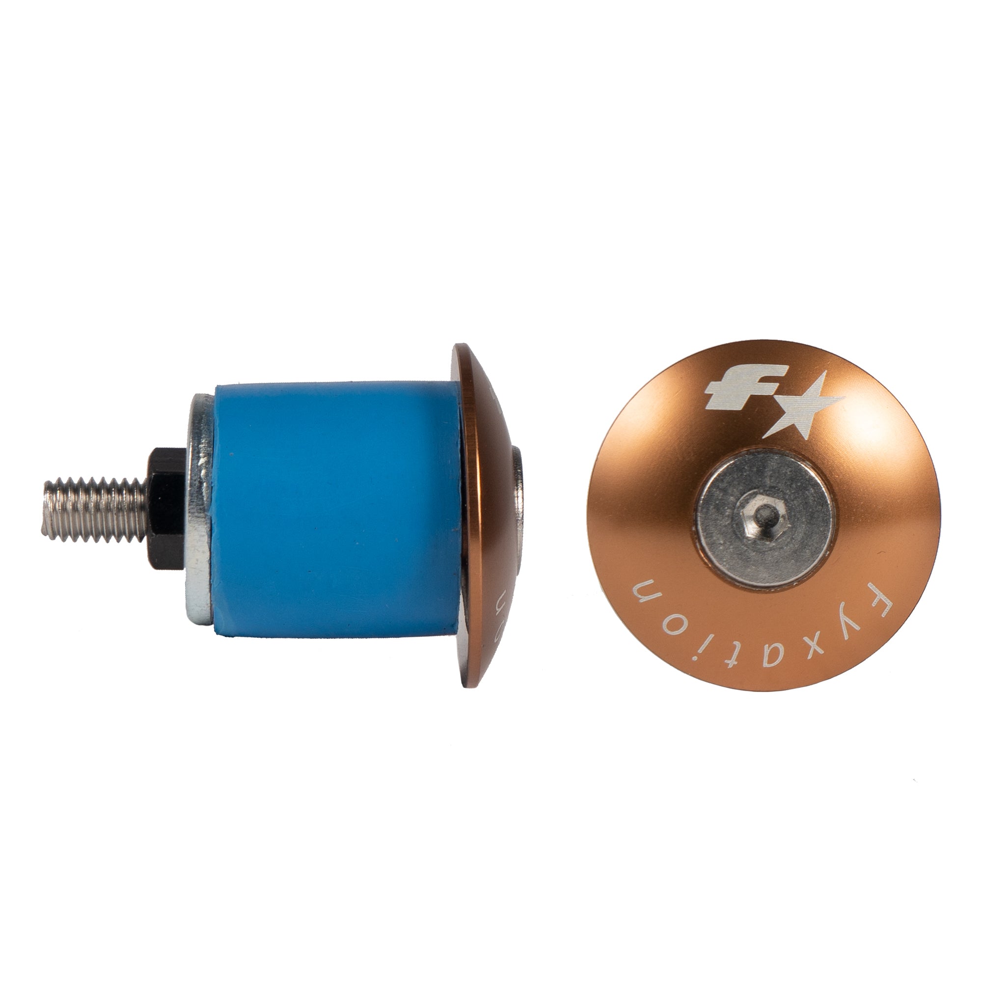 gold bar end plugs