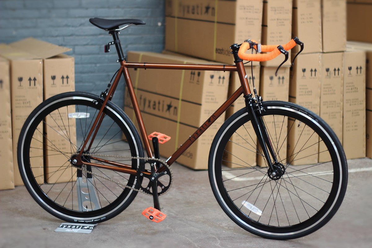 steel fixie bike