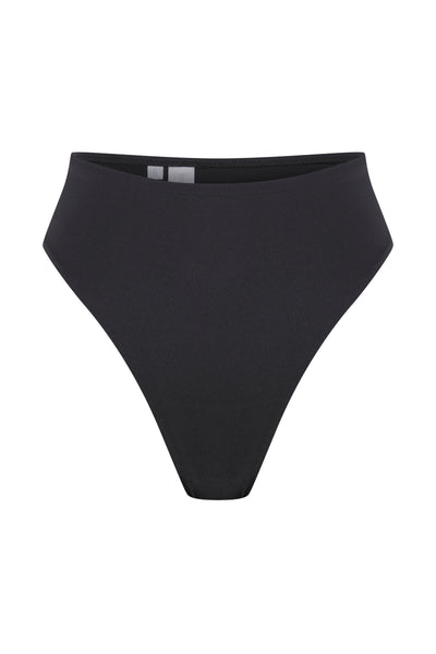 The Cotton Bikini: Jet Black