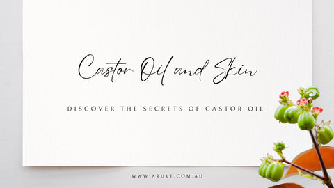 Castor oil and skin