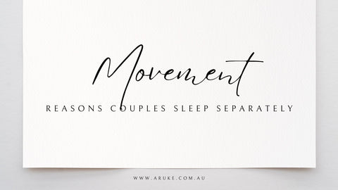 Couples sleeping separately - movement