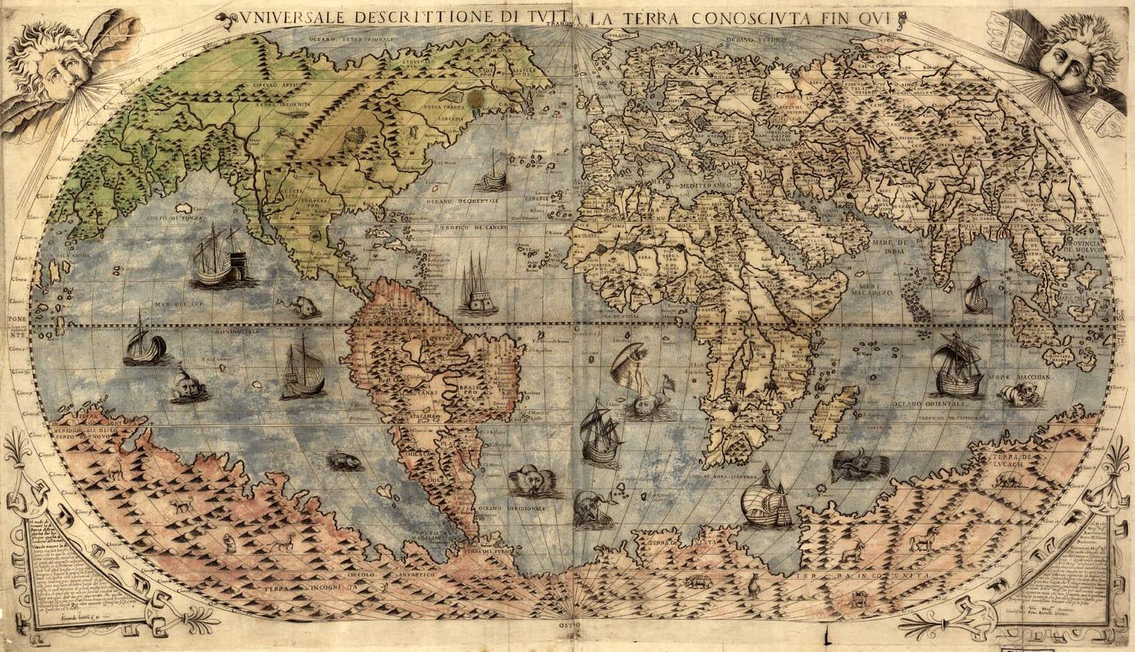 MAPS OF THE WORLD & GEOGRAPHY