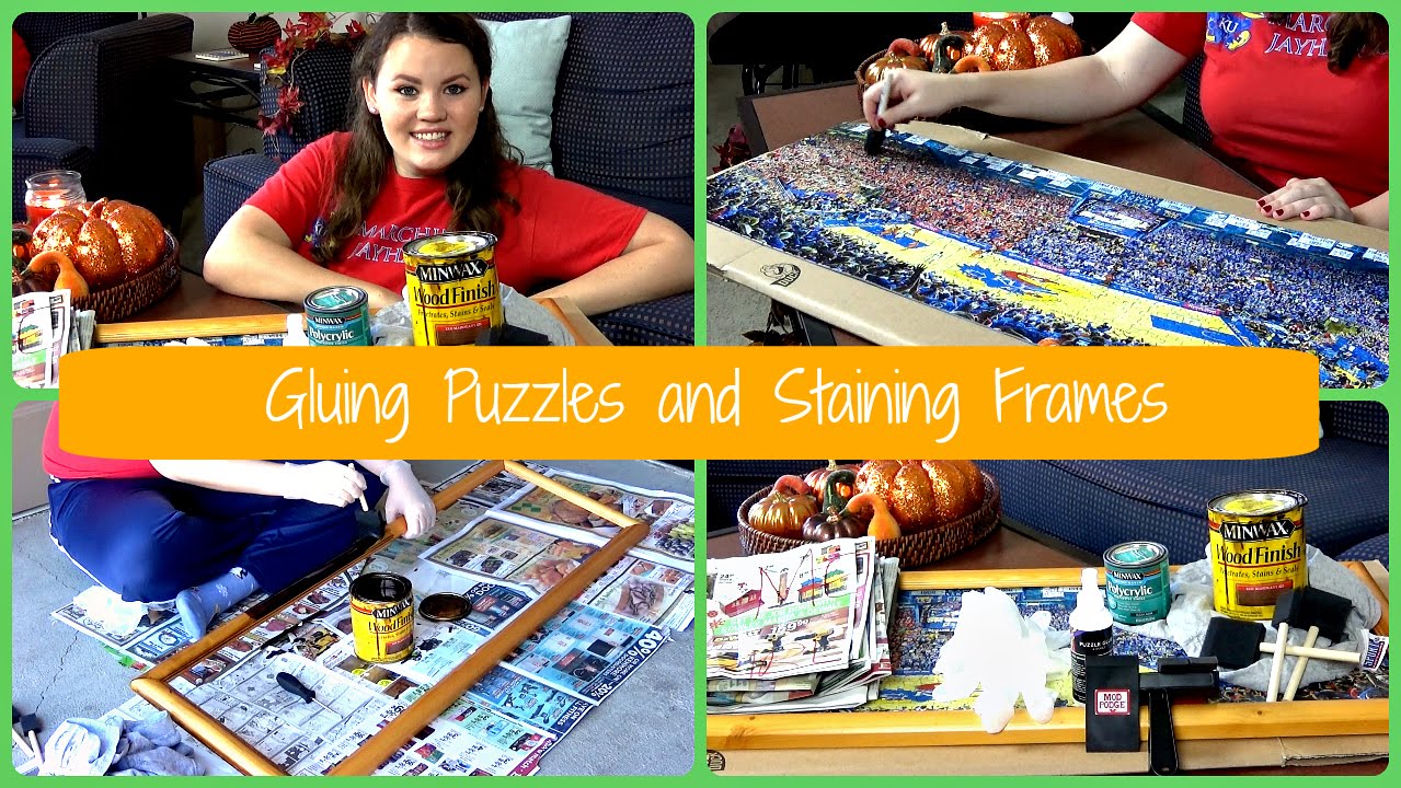 How to Glue a Puzzle, Jigsaw Puzzle Gluing Tips