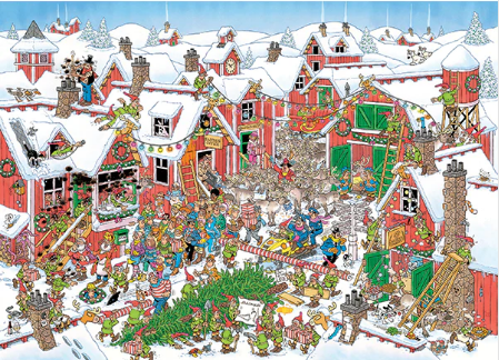 Santa's Village, JVH (1000pcs)