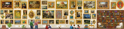 Illustration of the world's largest jigsaw puzzle