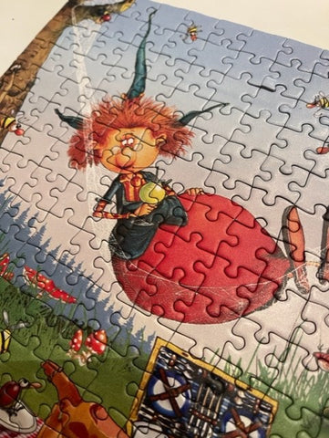 Close-up view of Grafika Puzzles