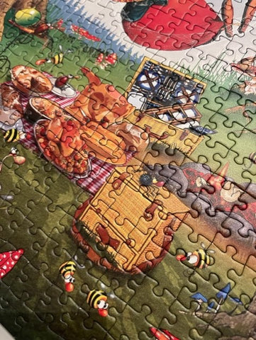 Close-up view of Grafika Jigsaw Puzzles