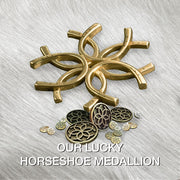 Lariat Horseshoe Necklace - Silver - www.urban-equestrian.com