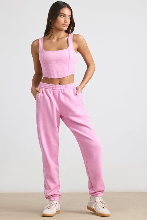 Admired High-Waist Define Luxe Leggings in Hot Pink