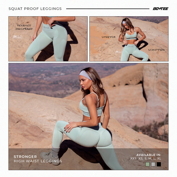 Fitness set - leggings + top - Obsession - Squat proof - High