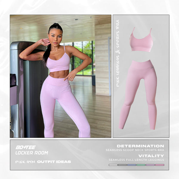Pink Gym Outfit Ideas