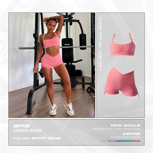 Pink Gym Outfit Ideas