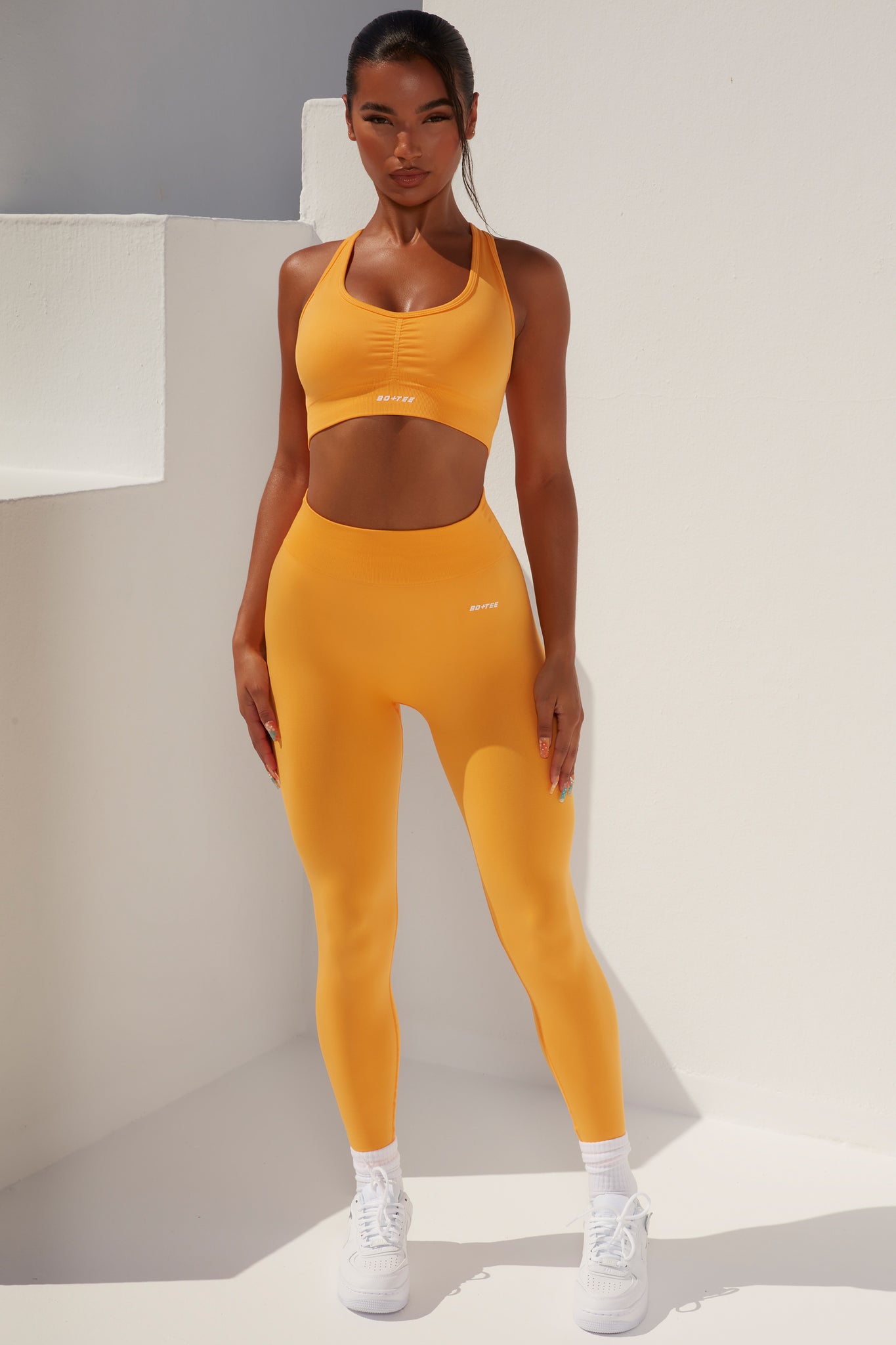 Bo+Tee gym leggings  Yellow leggings, Tees, Gym leggings