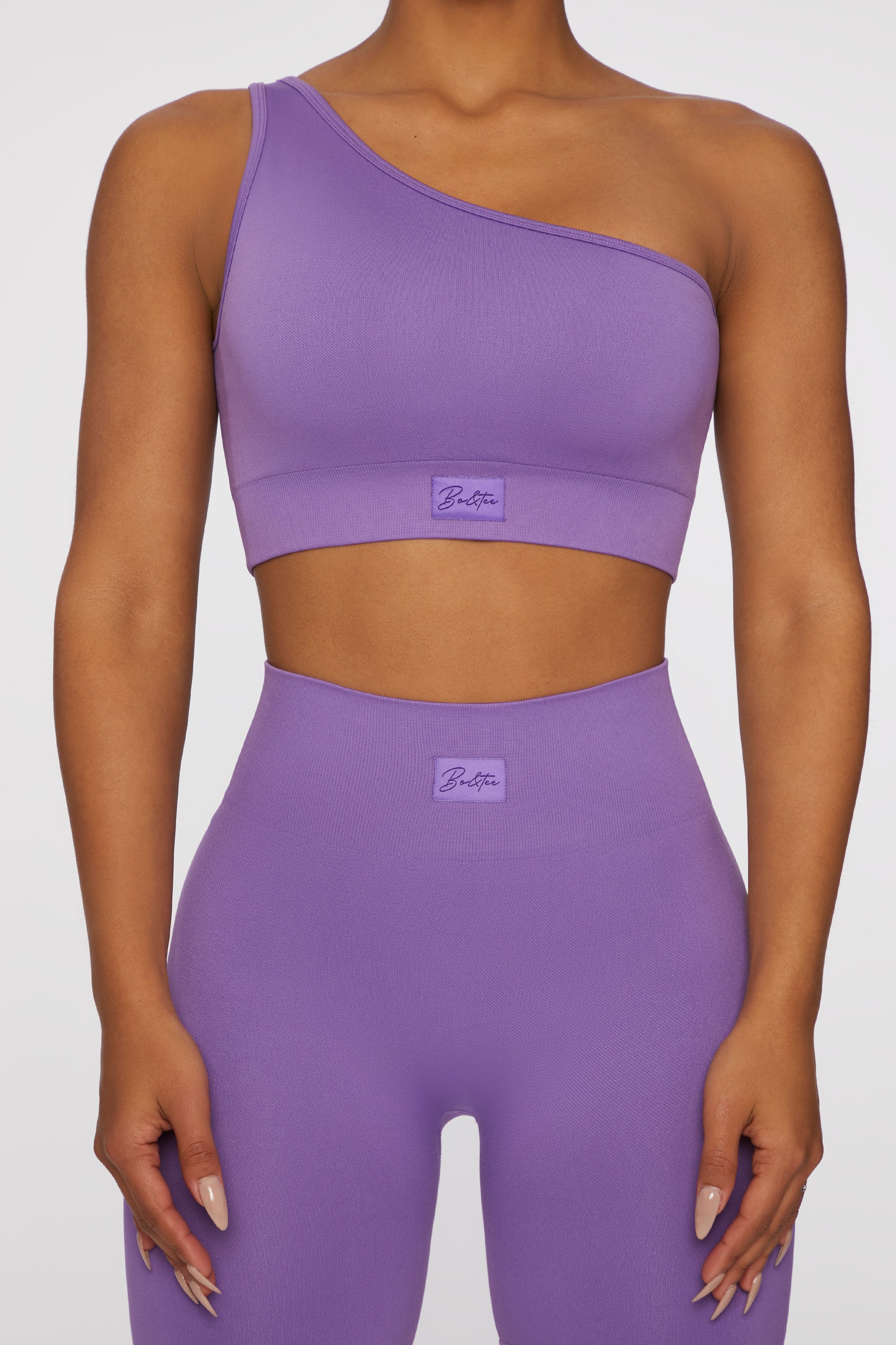 Empowered - Crop Top in Purple