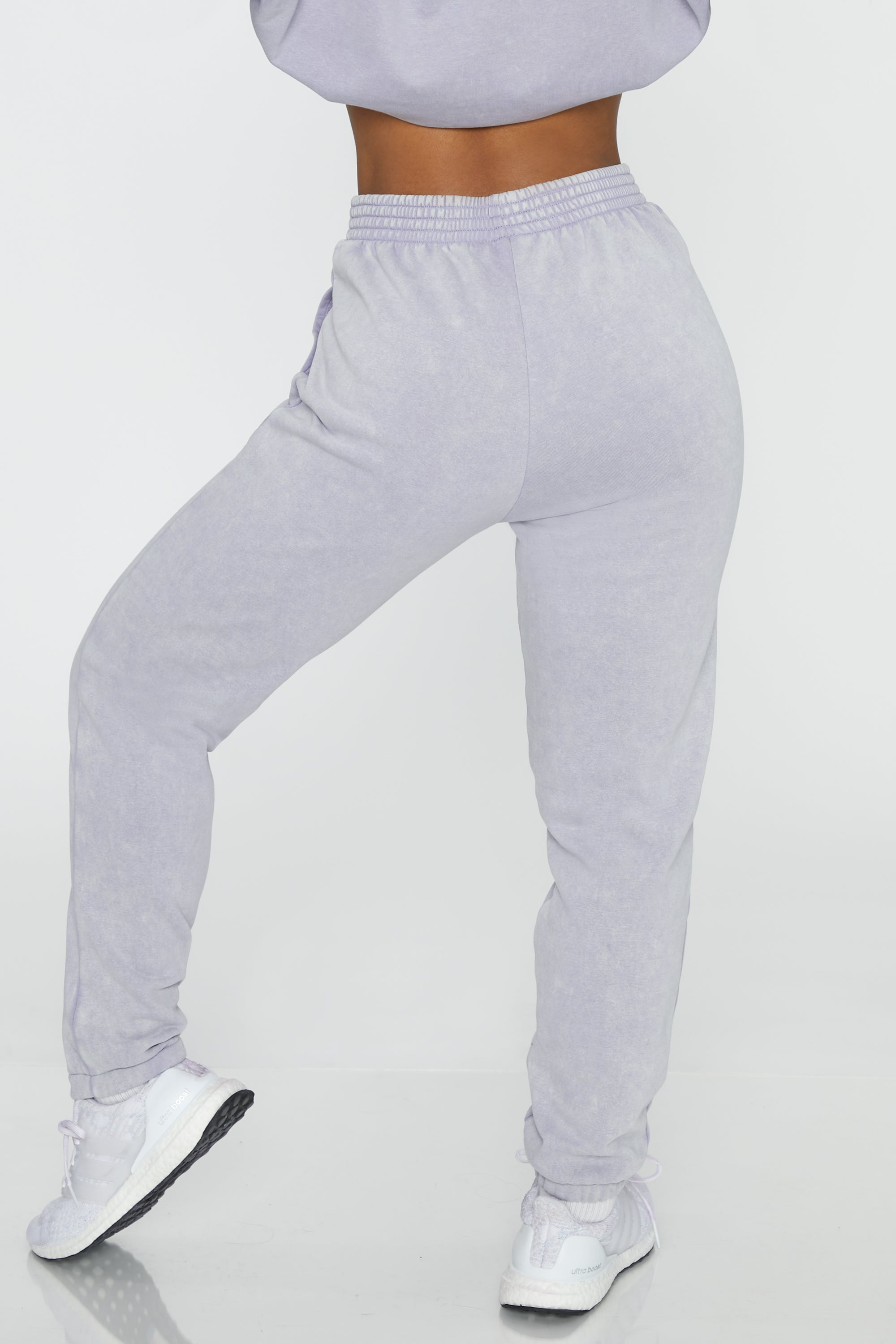 Renew - Cuffed Joggers in Lilac