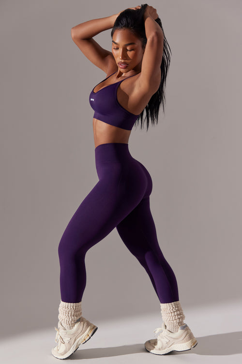 Dedicated Petite High Waist Super Sculpt Leggings in Navy