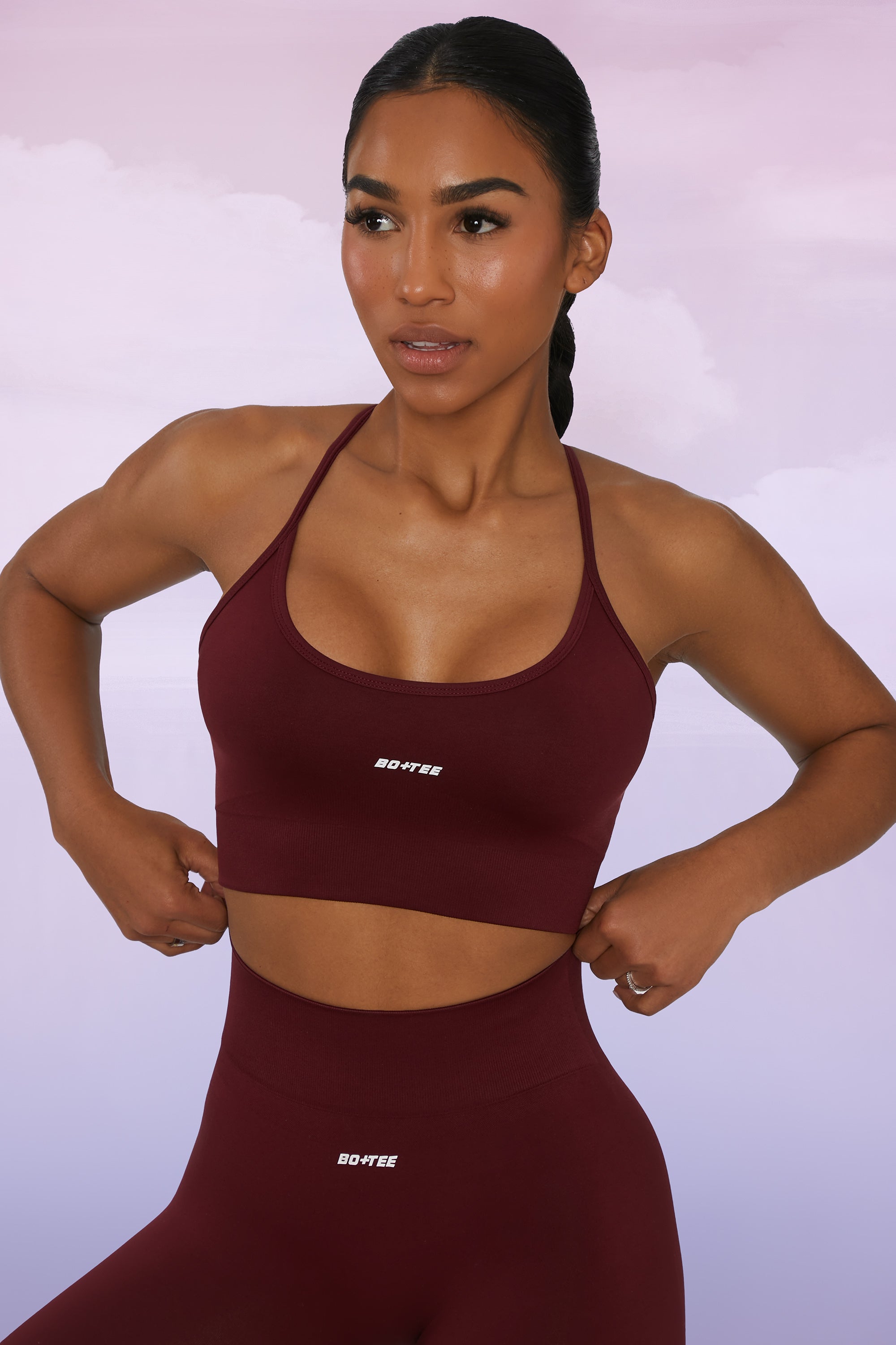 Circuit - Sports Bra - Deep Red