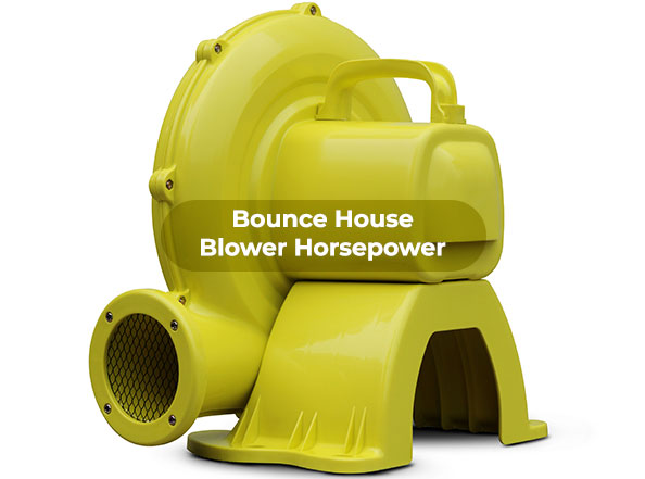 commercial yellow air blower for your bouncers