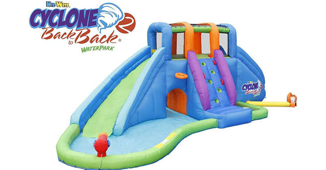 buy cyclone inflatable water park for kids at low cost