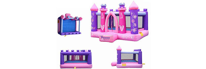 princess party indoor jump house for kids