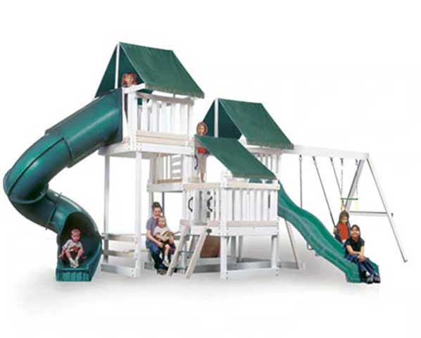 Swing sets stimulate a child's mind and imagination