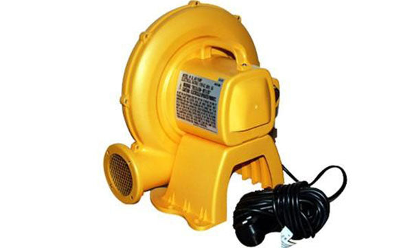 yellow powerful air pump blower for bounce house